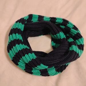 Y2K Preppycore Infinity Knit Scarf
